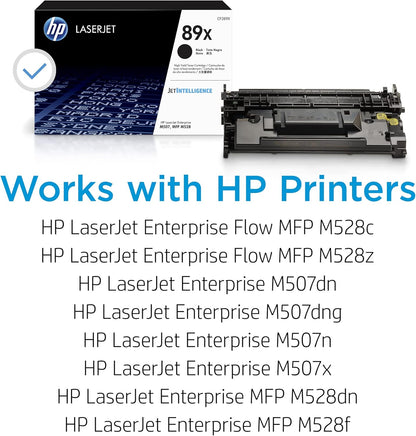 HP CF289X 89X High-yield Black Toner Cartridge