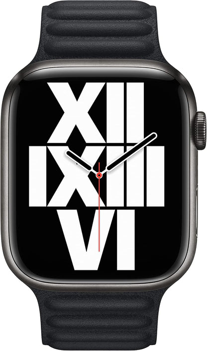 Apple ML823AM/A Watch Leather Link (45mm) Midnight