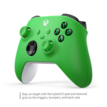 Microsoft QAU-00090 Xbox Wireless Controller Velocity Green