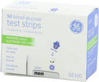 GE GE100 Blood Glucose Test Strips 200 Count