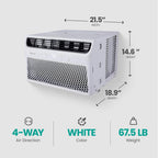 Hisense AW1422CW1W 14000 BTU Window AC with WIFI
