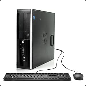 HP 8300 Elite SFF PC - Renewed - i5, 8GB RAM, 512GB SSD, Win 10 Pro