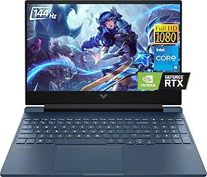 HP Victus Intel i5 RTX 3050 Gaming Laptop Bundle