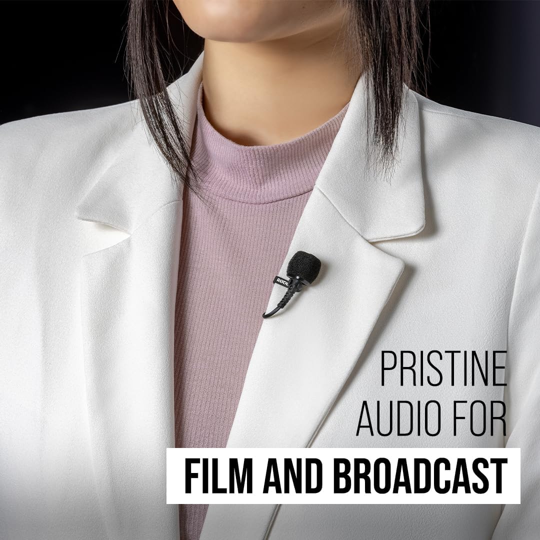 Rode LAVALIERII Premium Lavalier Microphone Broadcast Quality