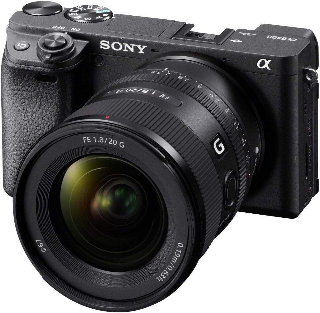 Sony SEL20F18G FE 20mm F1.8 G Ultra-Wide Lens
