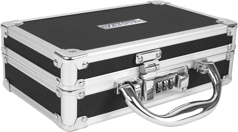 Vaultz VZ00361 Medicine Safe Case Combination Lock Black — main product image