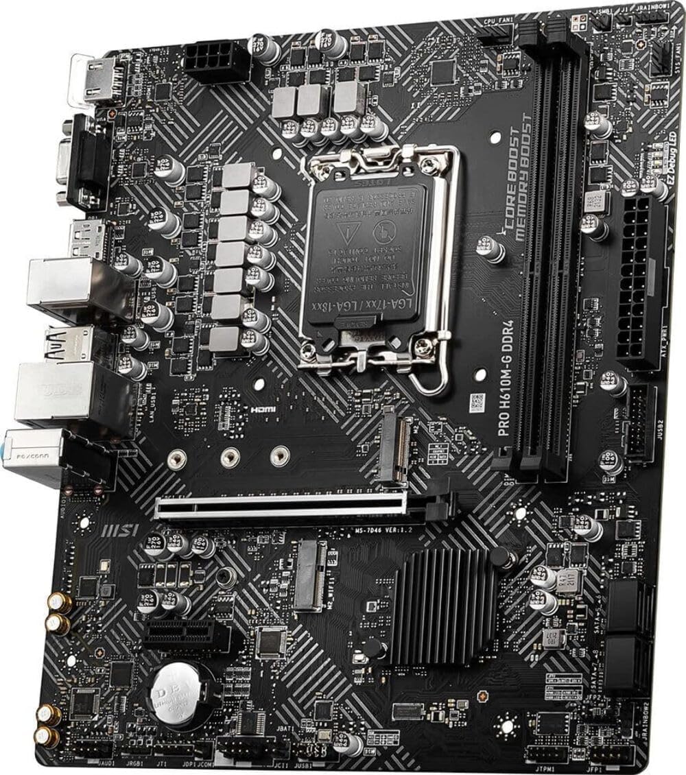 MSI H610M-G DDR4 PRO Series Intel Motherboard