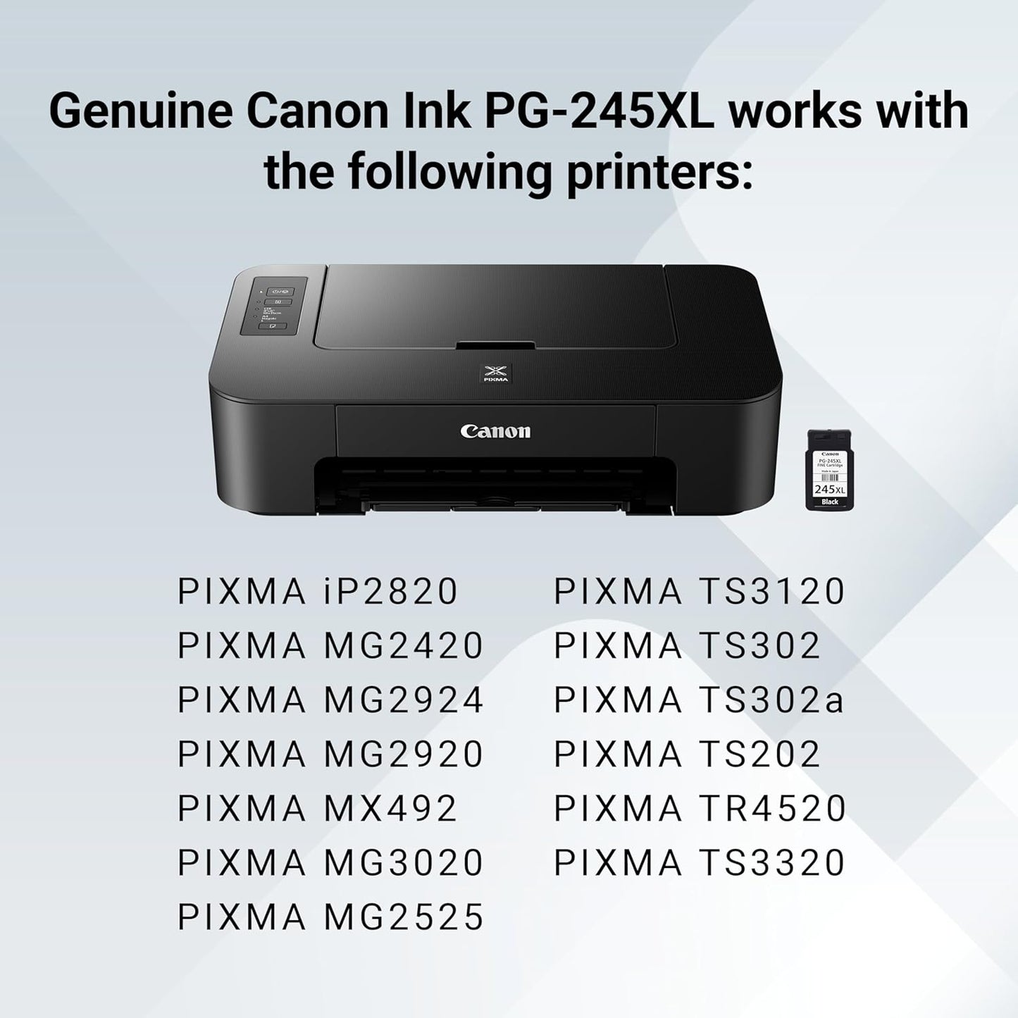 Canon 8278B001 PG-245 XL Black Ink Cartridge
