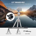 Neewer LP65 Tripod Head Leveling Base with Bubble Level
