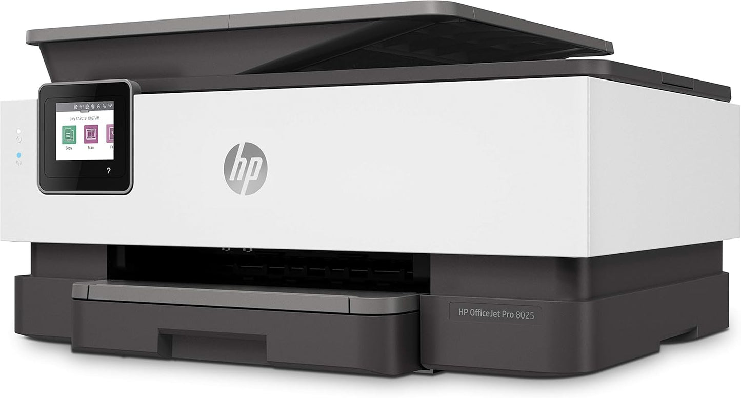 HP 1KR57A OfficeJet Pro 8025 Wireless All-in-One Printer