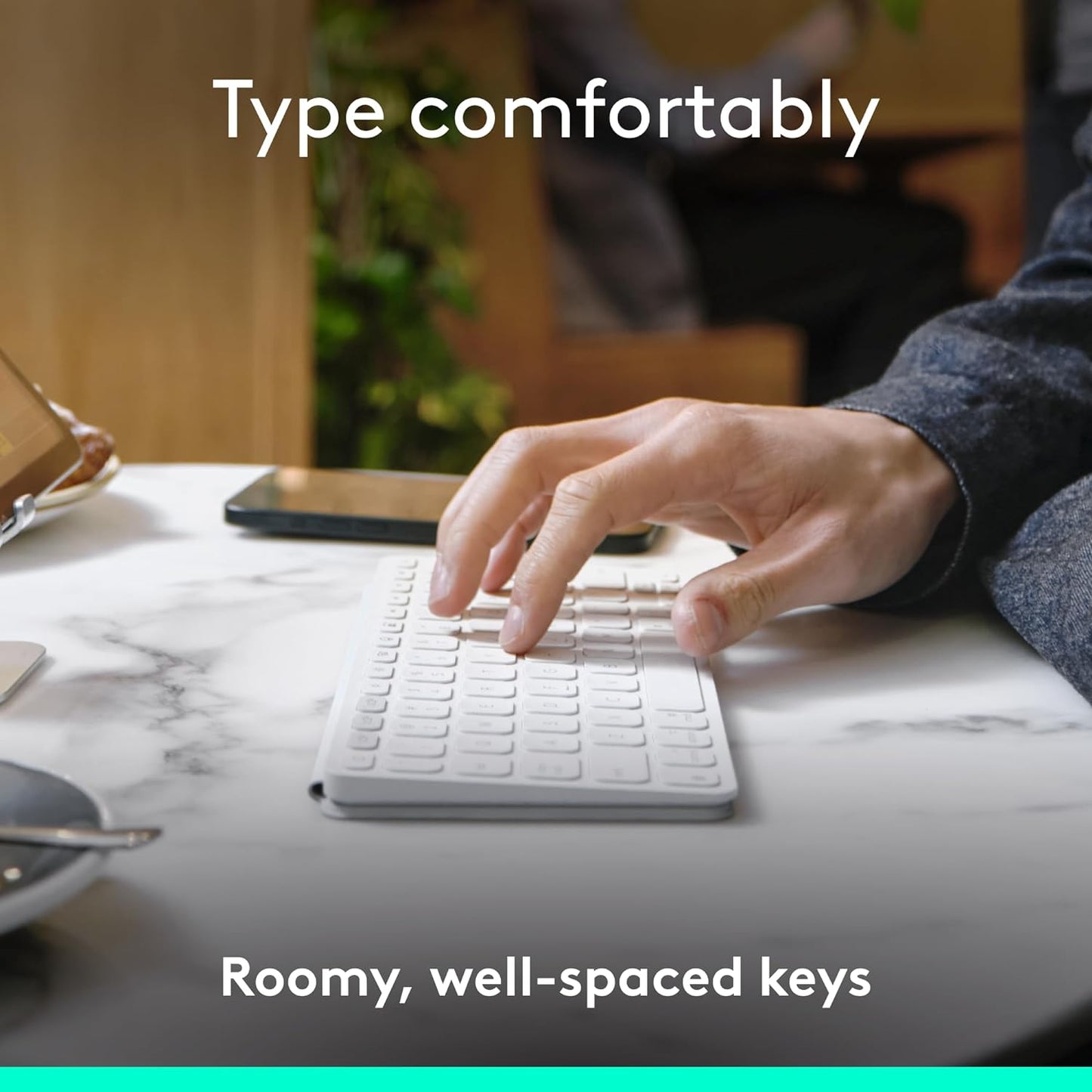 Logitech 920-012922 Keys-to-GO 2 Wireless iPad Keyboard