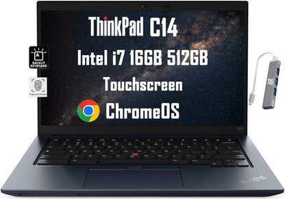 Lenovo ThinkPad C14 Chromebook i7 Enterprise Laptop