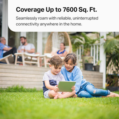 TP-Link Deco BE63 WiFi 7 Mesh System (3-Pack) BE10000