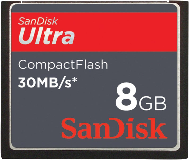 SanDisk SDCFH-008G Ultra 8GB CompactFlash Card — main product image