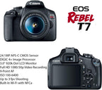 Canon EOS 2000D Rebel T7 DSLR Camera Bundle (Renewed)