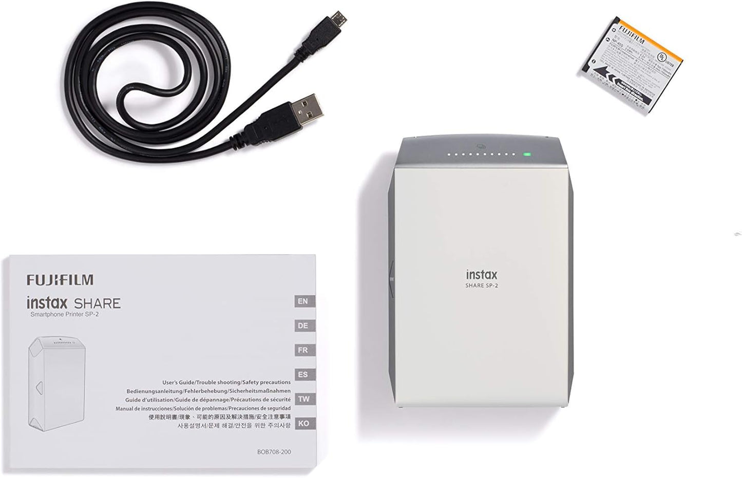 Fujifilm SP 2 INSTAX Share Mobile Printer Silver Renewed
