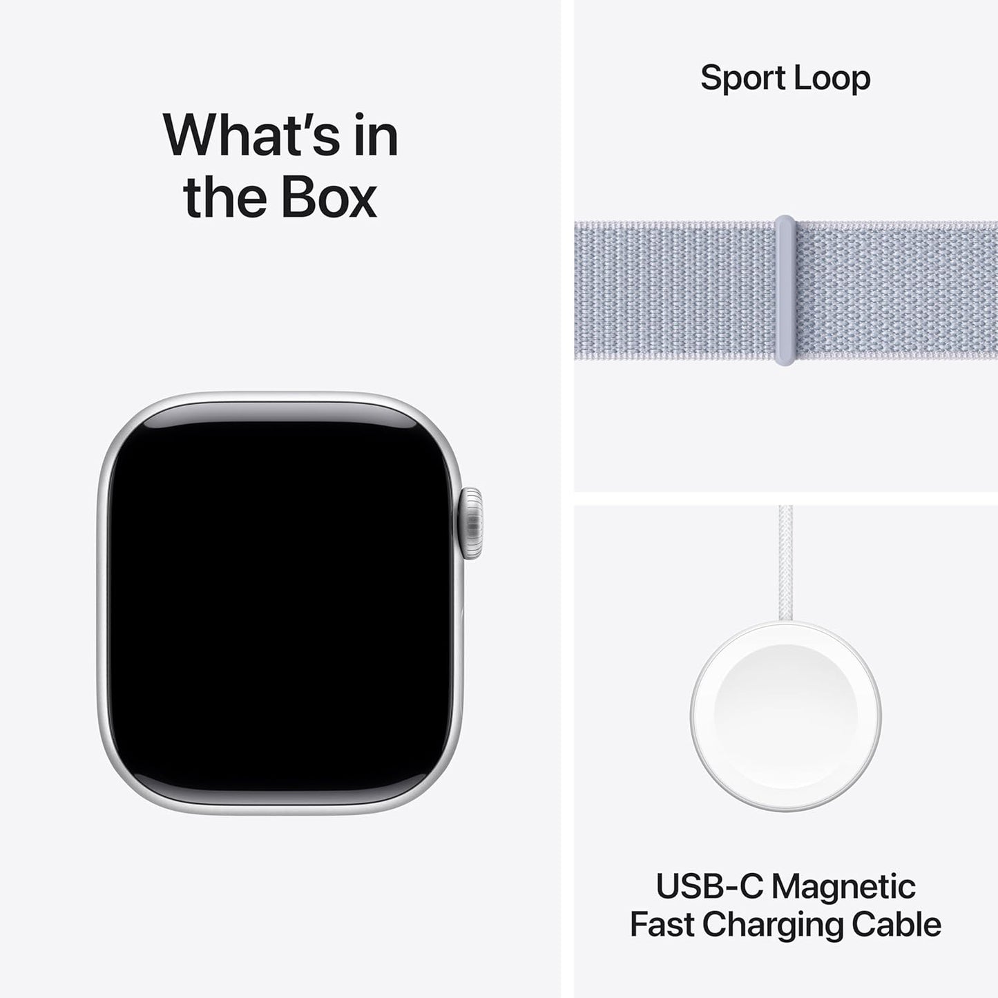Apple Watch Series 10 GPS 42mm Silver Aluminium Cloud Loop
