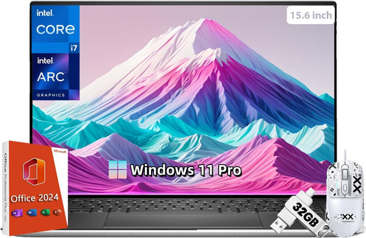 Dell XPS 15 i7 FHD+ Business Laptop - Office 2024