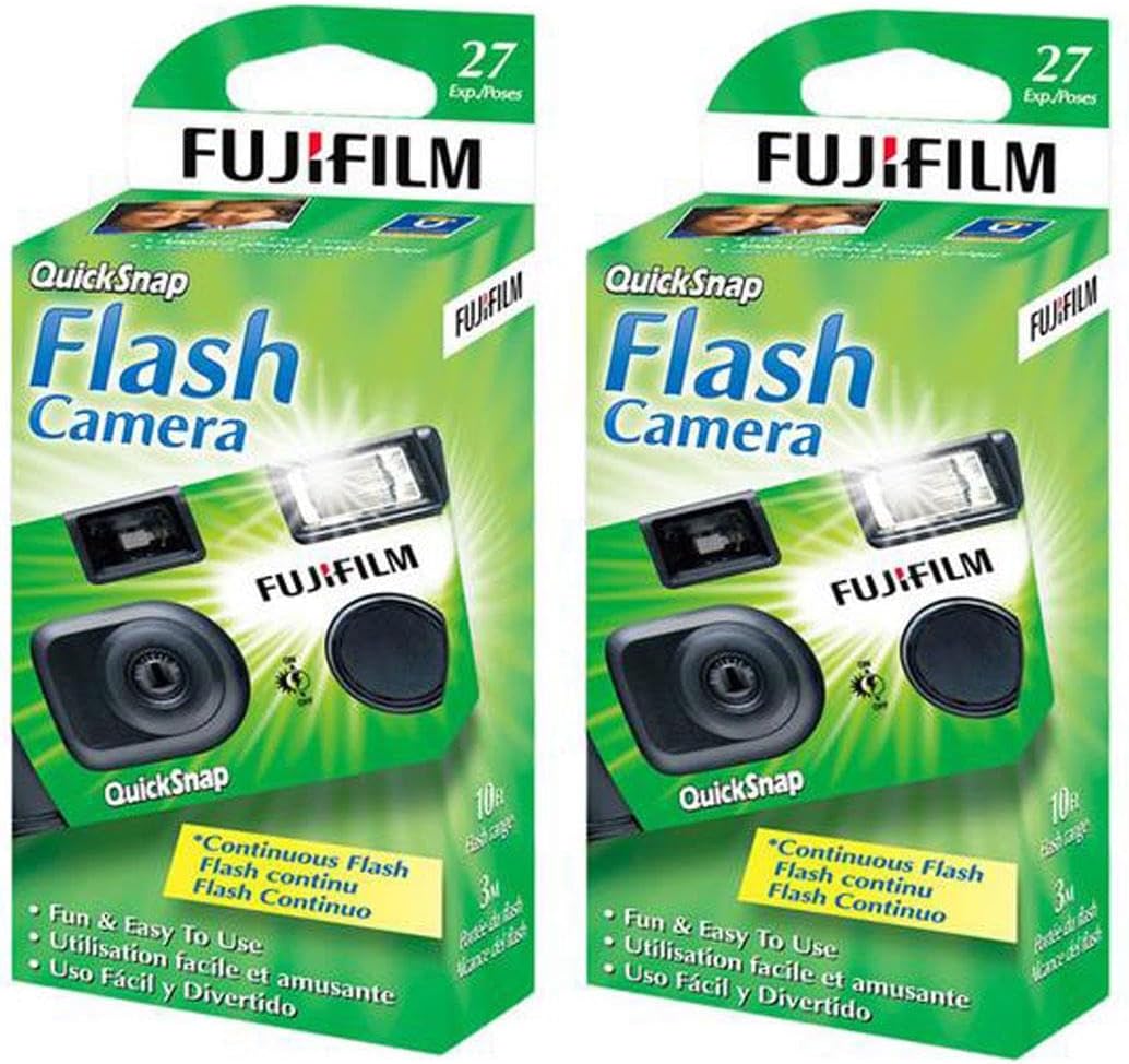 Fujifilm QuickSnap Flash 400 Disposable Camera 6-Pack