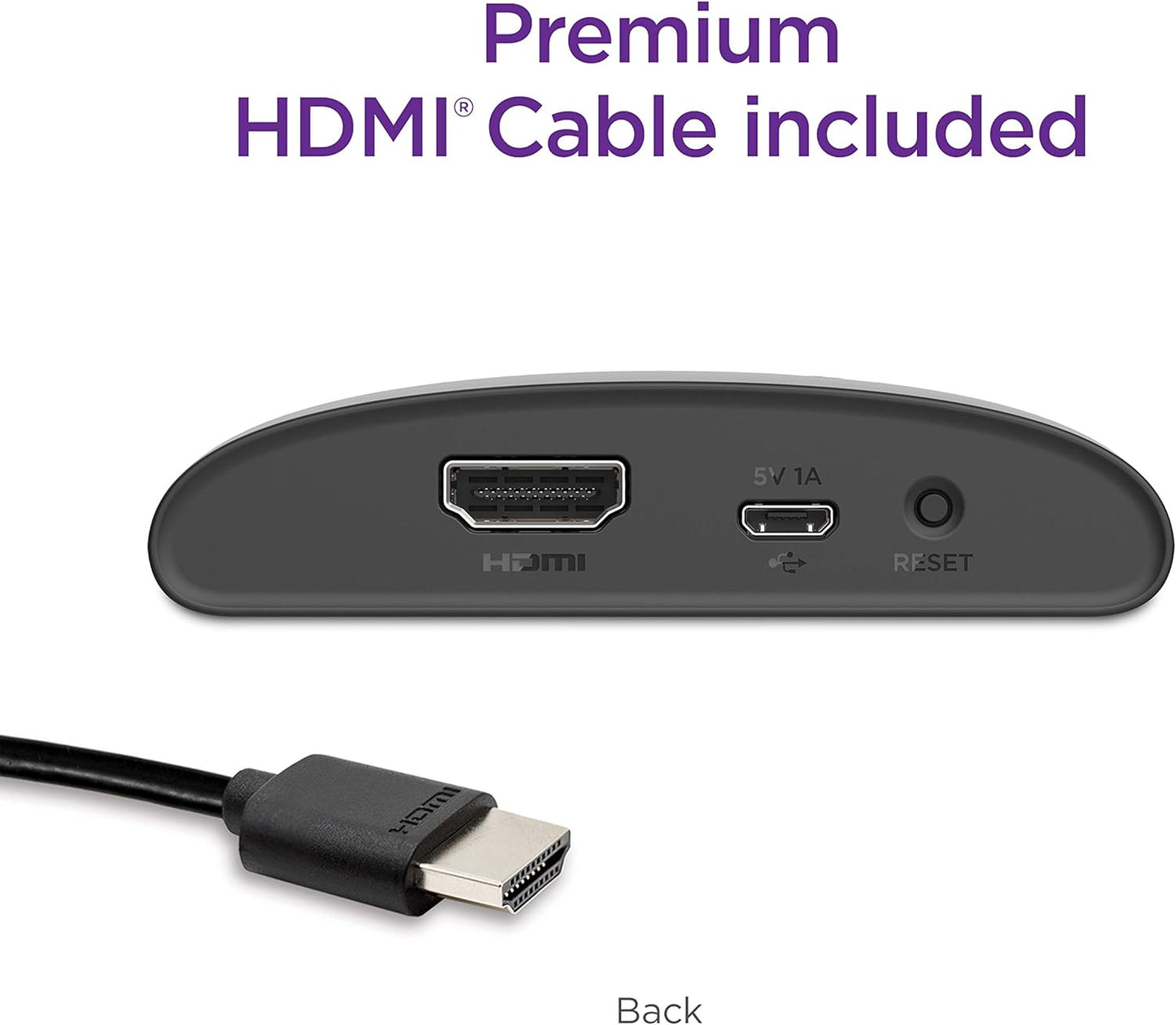 Roku 3941R2 Express 4K+ Streaming Device with Voice Remote