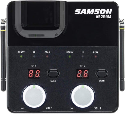 Samson SWC288MHQ8-D Dual Wireless Handheld Microphone System