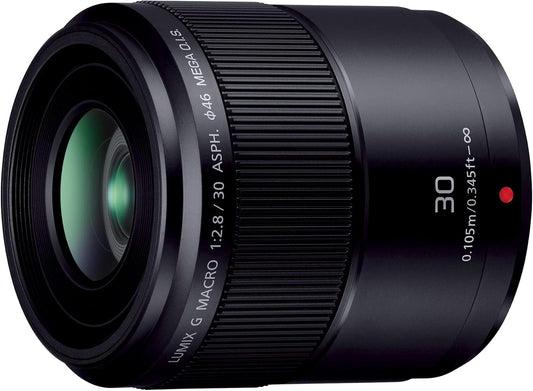 Panasonic H-HS030 Lumix G 30mm Macro Lens