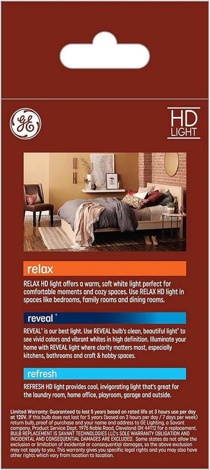 GE Relax LED 3-Way A19 Soft White Light Bulb