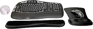 Logitech MK550 Wireless Keyboard Mouse Comfort Bundle