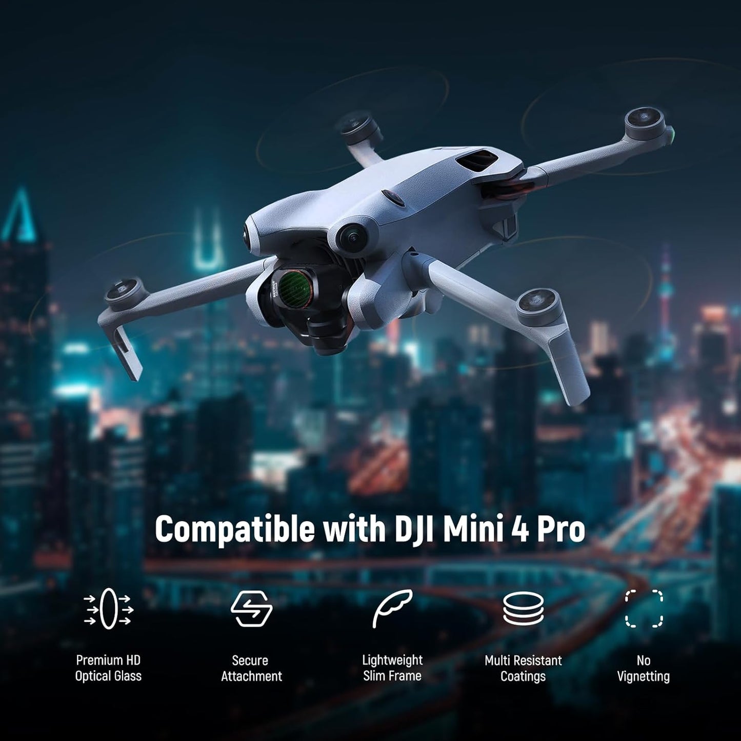 Neewer FL-32 DJI Mini 4 Pro ND Effect Filter Set