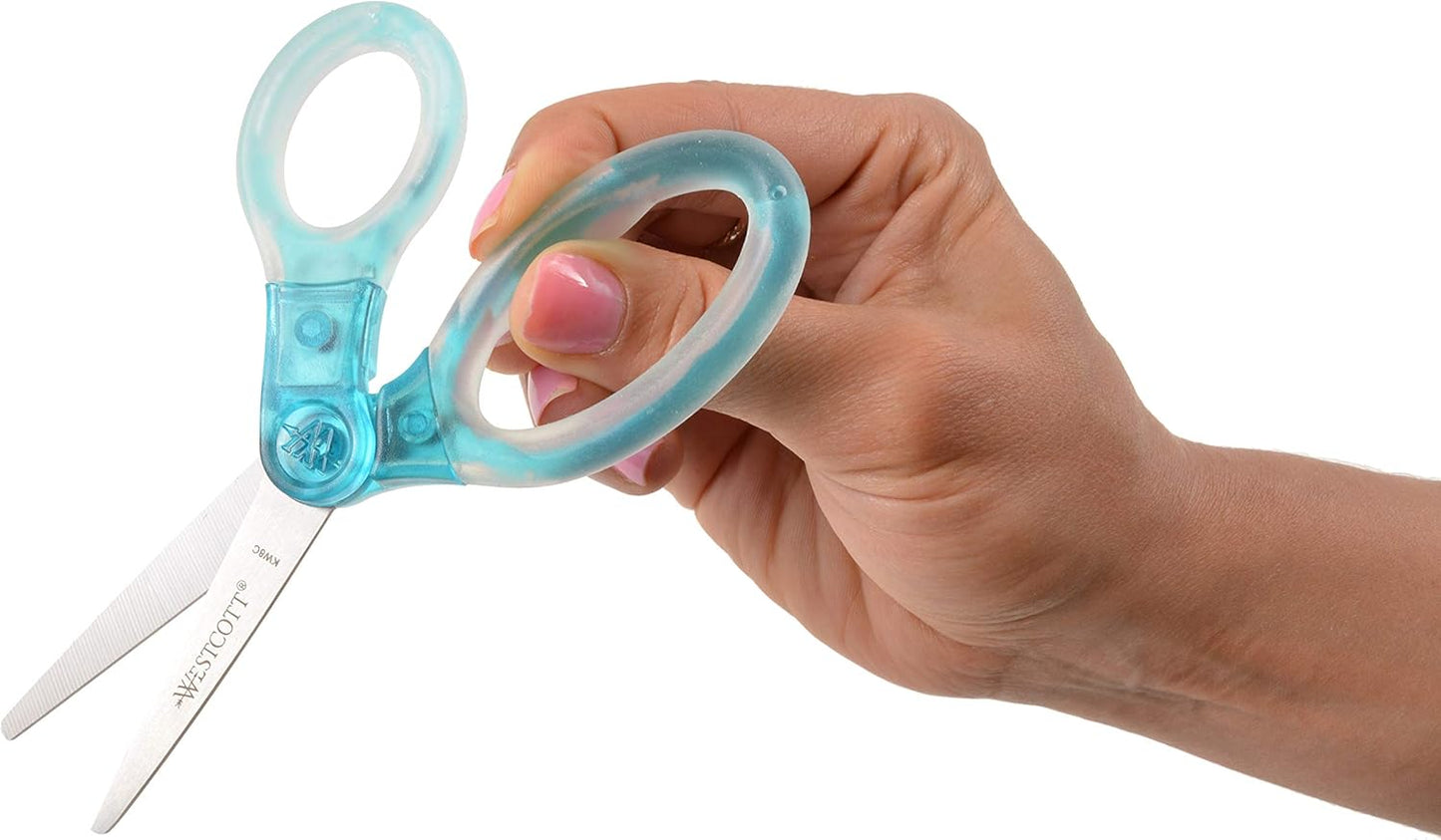 Westcott 67550 Jellies 5" Kids Scissors 12 Pack