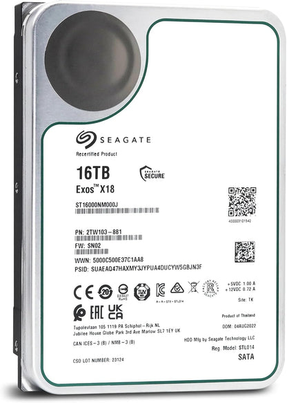 Seagate ST16000NM000J 16TB Enterprise HDD