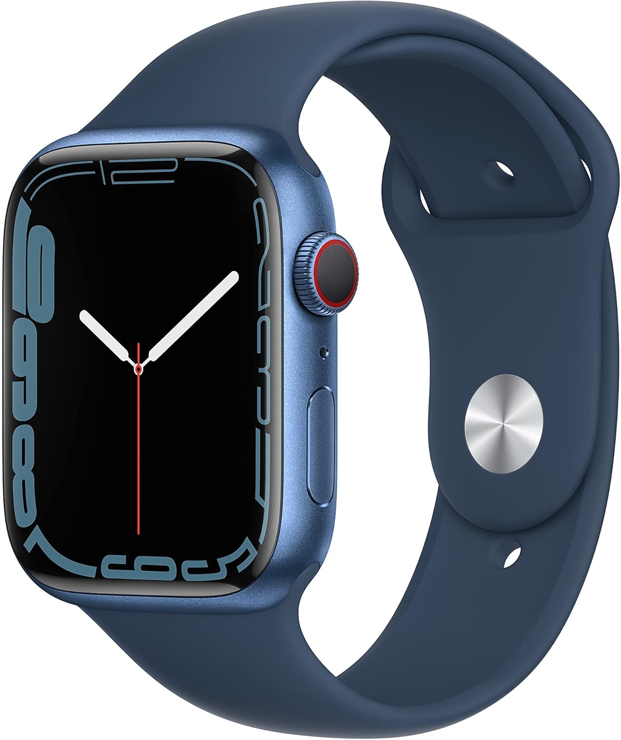 Apple MKJA3LL/A Watch Series 7 45mm Blue (Renewed Premium)