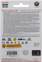 SanDisk SDSQXCG-032G Extreme Pro 32GB MicroSD Card