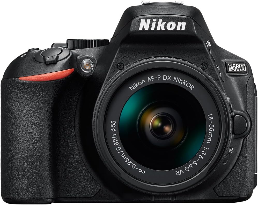 Nikon D5600 DSLR Camera 18-55mm & 70-300mm Lens (Renewed)