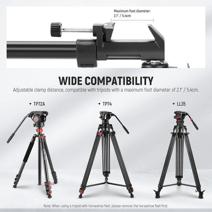 Neewer NW-600 Heavy Duty Tripod Dolly w/Wheels