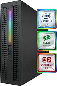 HP 800G1 EliteDesk i7 16GB RGB Renewed Desktop