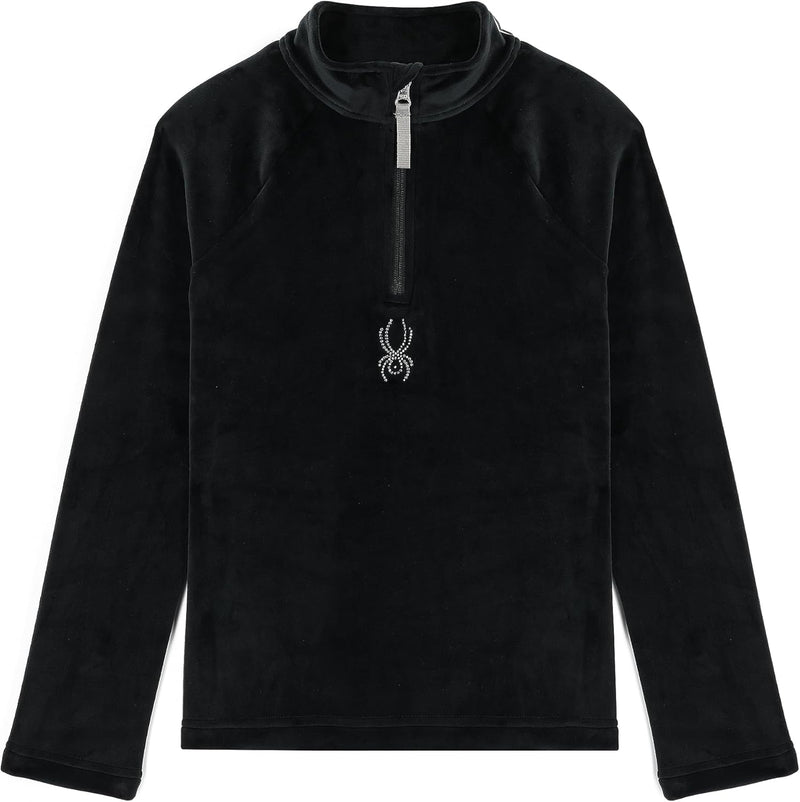 Spyder 38R125306 Girl's Shimmer Bug Half Zip Ski Base Layer — main product image