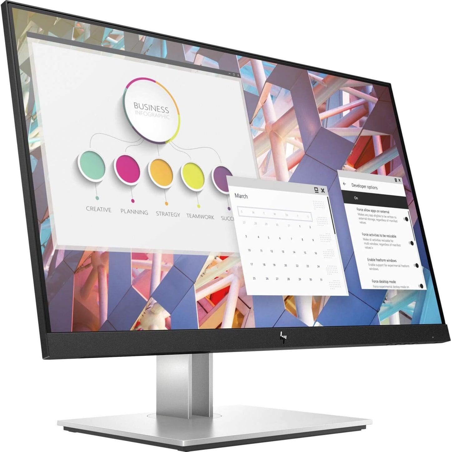 HP 9VF99AA EliteDisplay E24 G4 24" FHD IPS Monitor