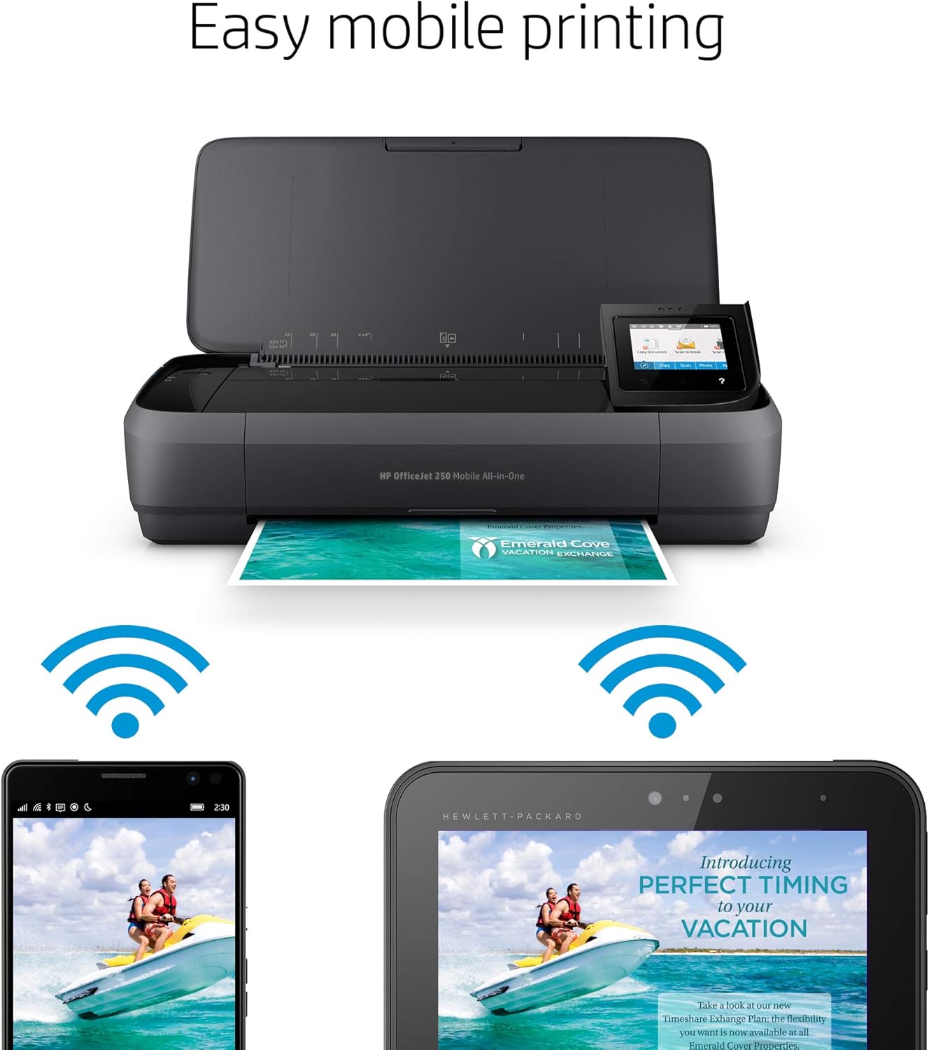 HP 250 OfficeJet Portable All-in-One Printer