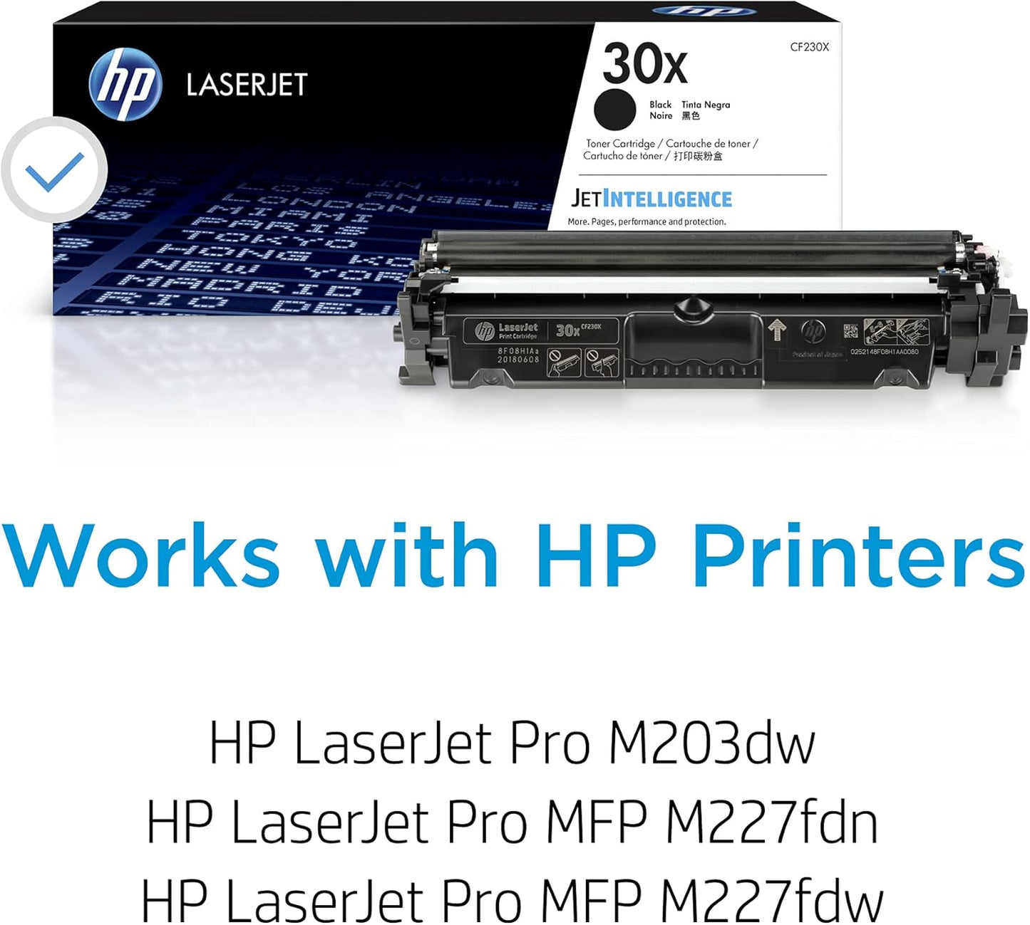 HP CF230X 30X Black High-Yield Toner Cartridge