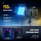 Neewer AP150C 150W RGB LED Video Light Panel
