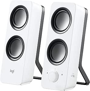 Logitech 980-000801 Multimedia Speakers Z200 Stereo - White — main product image