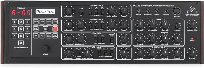 Behringer Pro 800 8-Voice Polyphonic Analog Synthesizer — main product image