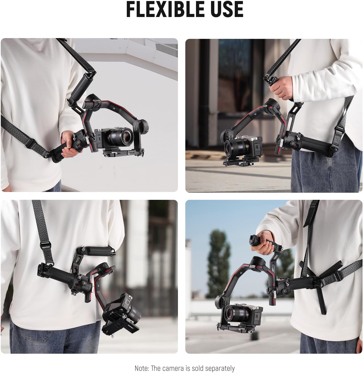 Neewer GA016 Gimbal Shoulder Strap for DJI RS Series