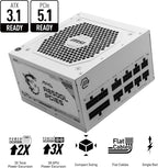 MSI MAGA850GLPCIE5WT A850GL PCIE5 White 850W PSU