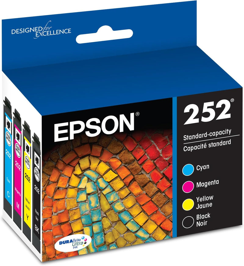 Epson T252120-BCS Ink Cartridges: Black & Color Combo Pack — main product image