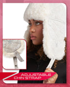 Spyder L QUILTD TRAPPER HAT Women's Faux Fur Ushanka