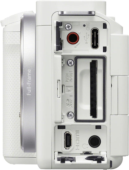 Sony Alpha ZV-E1 Full-Frame Mirrorless Vlog Camera White