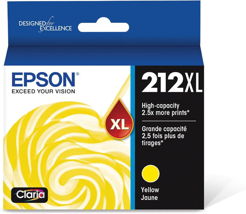 Epson T212XL420-S High Capacity Yellow Ink Cartridge — main product image