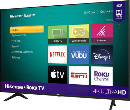 Hisense 58R6E3 58-Inch 4K Roku Smart TV 2020